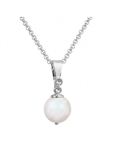 Collier Perles 12mm Blanche...