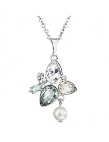 Collier poire avec perle...