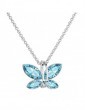 Collier Nœud Papillon Aigue...