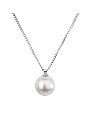 Collier Perle Blanche