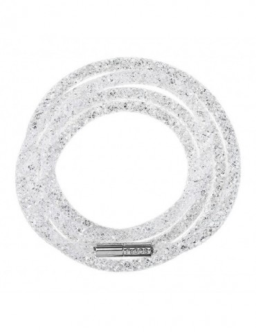 Bracelet Tube Cristal blanc