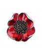 BROCHE LOUP COQUELICOT