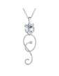 COLLIER CHAT CRISTAL SWAROVSKI