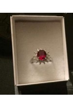Photo from customer for Bague Mini Kate rouge siam SWAROVSKI